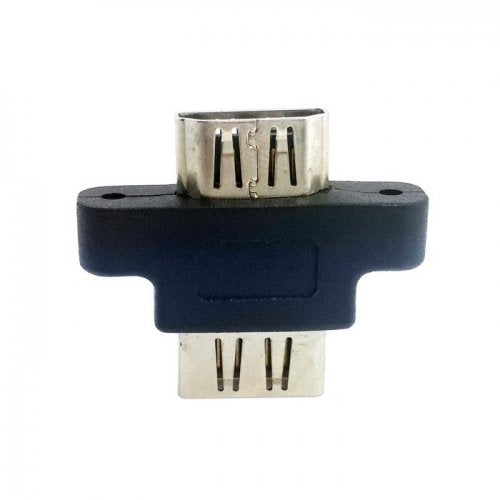 HDMI Female To HDMI 1.4 Female Extension Extender Coupler Adapter with Panel Mount Holes CableCC