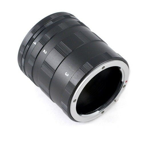 FocusFoto Macro Extension Tube Ring Set for Nikon F-Mount DSLR Camera Lens D7500 D7200 D7100 D7000 D90 D810 D800 D800E D750 D700 D600 D3200 D5100 D5200 D5300 D5500 D5600 D4 D3 for Close-up Photography