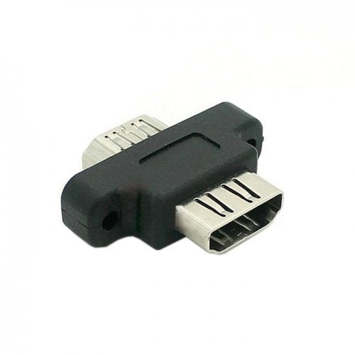 HDMI Female To HDMI 1.4 Female Extension Extender Coupler Adapter with Panel Mount Holes CableCC