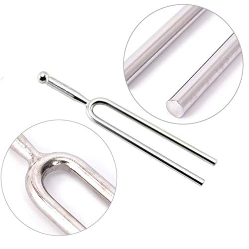 S-Mechanic Tuning Fork, 3 Pack A440Hz Tuning Fork - Standard A 440 Hz Violin Guitar Tuner Musical Instrument with Silicone Hammer