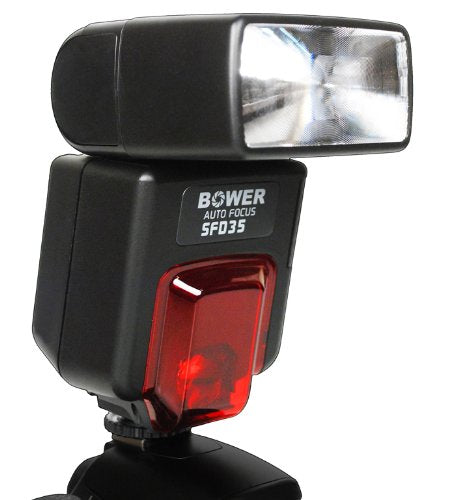 Bower SFD35N Digital Autofocus Flash for Nikon D2X/200/3X/40X/50/60/70/80/90/5000/5100/700/7000, Digital SLR Cameras