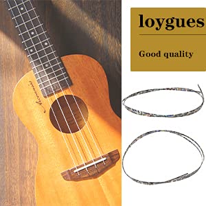 6mm Celluloid Bindings Purfling Strips for Folk Acoustic Guitar Abalone shell
