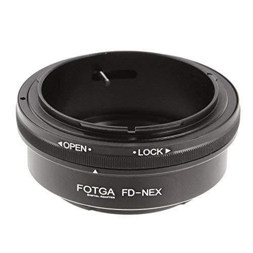 Fotga Mount Adapter for FD Lens to E Mount Camcorder NEX-C3 NEX-5N NEX-7 NEX-VG900 Camera a7 a7S a7R a7II a7SII a7RII A7III A7RIII A7SIII A9 a6500 a6300 a6000 a5100 a5000 a3500