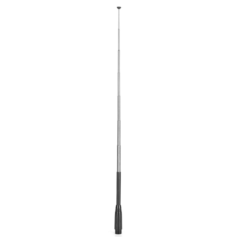 Na771r Dual Band Telescopic Antenna, SMA Male, Retractable Handheld Antenna, Dual Band VHF UHF Radio Telescopic Antenna for tyt thuvf9 thuv8000d md380