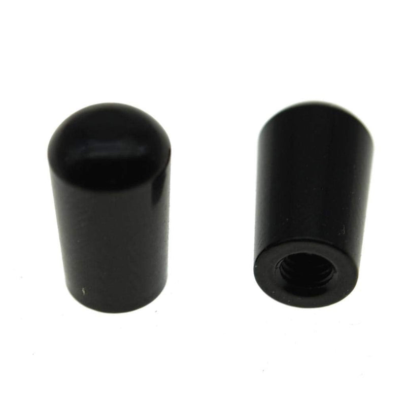 KAISH M3.5&M4 Black Metal LP Guitar 3 Way Toggle Switch Tip Pickup Switch Knob for Epiphone Les Paul 1x M3.5 & 1x M4