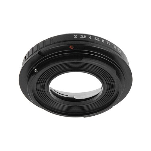 Fotodiox Lens Mount Adapter, Voigtlander Bessamatic Retina DKL lens to Canon EOS Camera, fits Canon EOS 1D, 1DS, Mark II, III, IV, 1DC, 1DX, D30, D60, 10D, 20D, 20DA, 30D, 40D, 50D, 60D, 60DA, 5D, Mark II, Mark III, 7D, Rebel XT, XTi, XSi, T1, T1i, T2i...