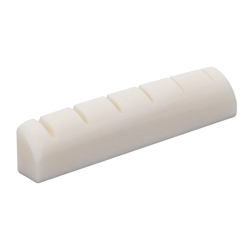 1 Sets 2pcs Left handed 6 String Acoustic Guitar Bone Bridge Saddle and Nut Set Made of Real Bone 43x6x9/72x3x9mm