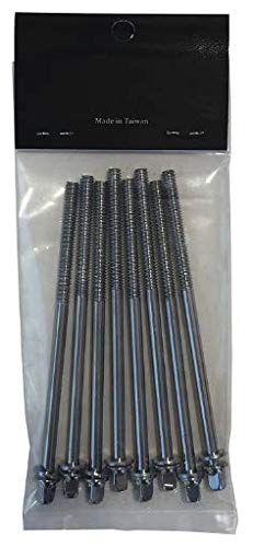 Tension Rods for Drums - 6mm (4 1/2") - 8 Pack (Other sizes avail.) 4 1/2"