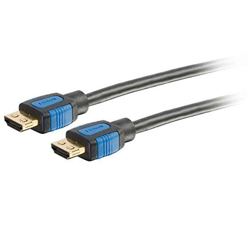 C2G HDMI Cable, 4K, High Speed HDMI Cable, 60Hz, 3 Feet (0.91 Meters), Black, Cables to Go 29675 3ft