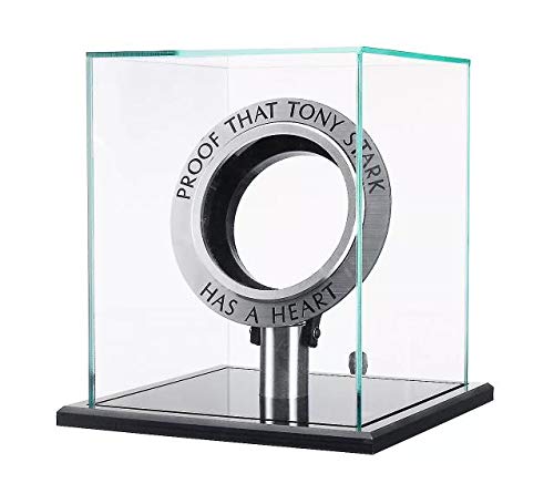 Hvlystory MK2 DIY Arc Reactor Lamp Stainless Steel Kit Illuminant LED Flash Light Set (Reactor Generation Display Box)