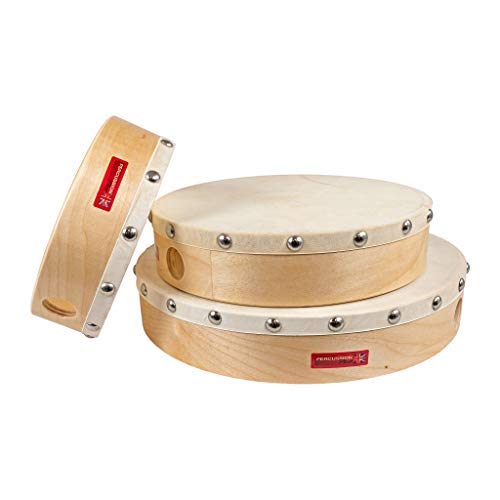 Percussion Plus PP046 10-Inch Wooden Frame Drum 10"
