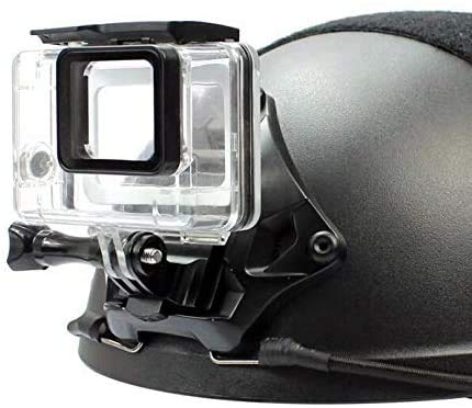 Aluminum Helmet NVG Mount for GoPro Hero 9/8/7/(2018)/6/5/4 Black,DJI Osmo Action and Most Action Cameras