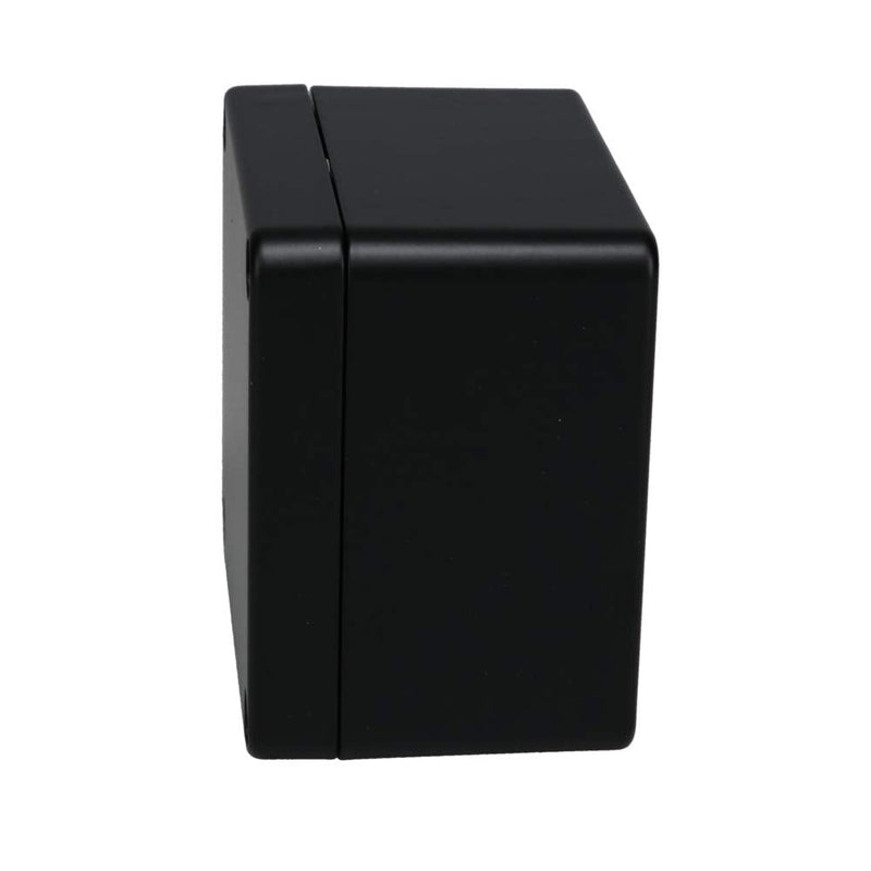 BUD Industries AN-1319-AB IP68 Aluminum Enclosure 3.1" L x 2.9" W x 2.1" H, Black