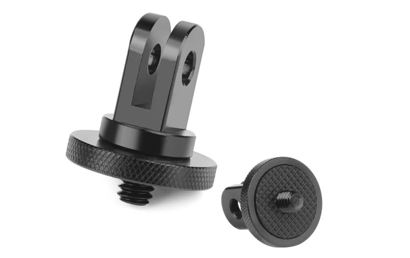 2 PCS Aluminum Camera Tripod Adapter 1/4"-20 Conversion Adapter Mount Compatible with Gopro Action Cameras insta360 and Other Standard 1/4 Accessories, 1/4 Camera Mount Adapter for GoPro Ecosystem 2 PCS