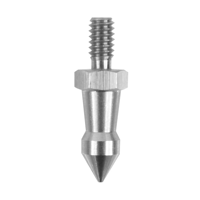 Foto&Tech 3 Pieces Stainless Steel Tripod Feet Spike Compatible with Benro Gitzo Induro Kingjoy Manfrotto, Thread Tripod Foot Replacement for Smooth and Uneven Surfaces (1/4) 1/4