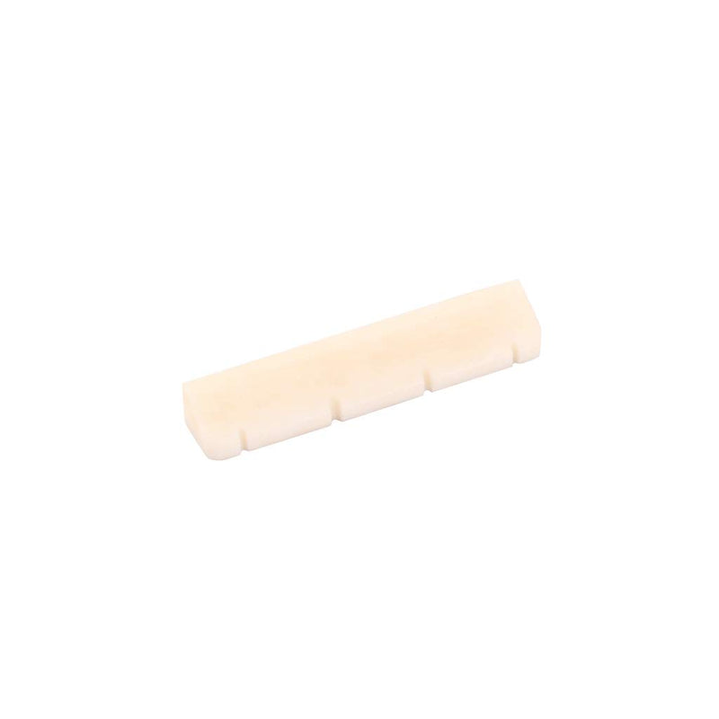 Alnicov Lightweight Portable Buffalo Bone Nut for 4 String Acoustic Guitar Ukulele