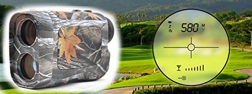 Visionking 6x25 Rangefinder 650Y(600m) Laser Range Finder Hunting Golf Camo