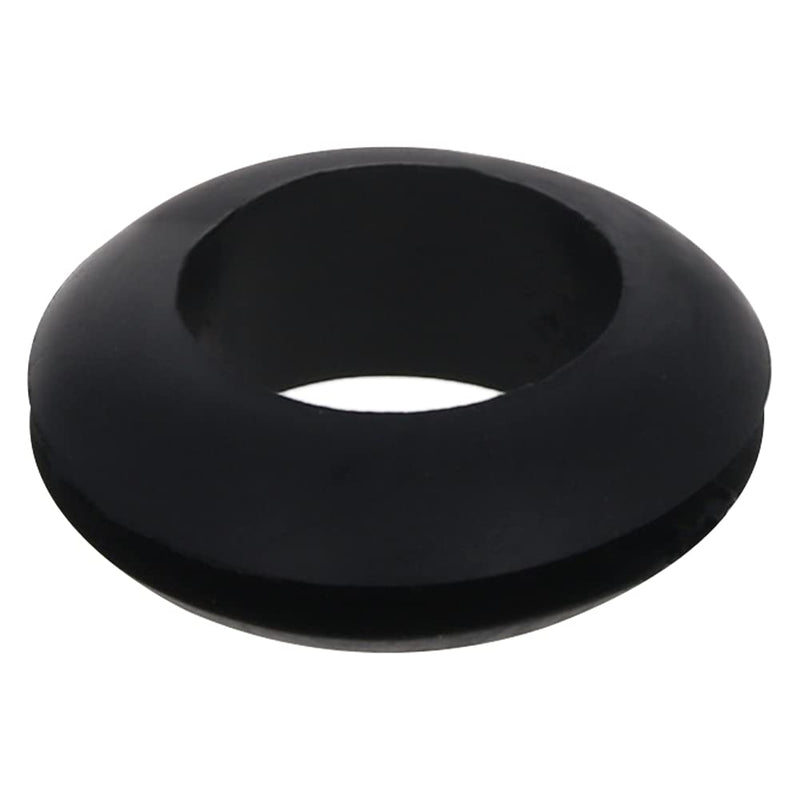 Jutagoss Rubber Grommet Donut Type 16mm Inner Dia for Wiring Cable Oil Resistant Armature Rubber Grommets Black 100 PCS Hole Dia:16mm 100Pcs