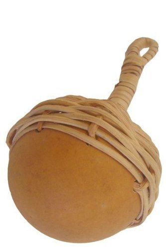 Single Jingle Caxixi Bottle Cap Shaker - African Woven Basket Rattle