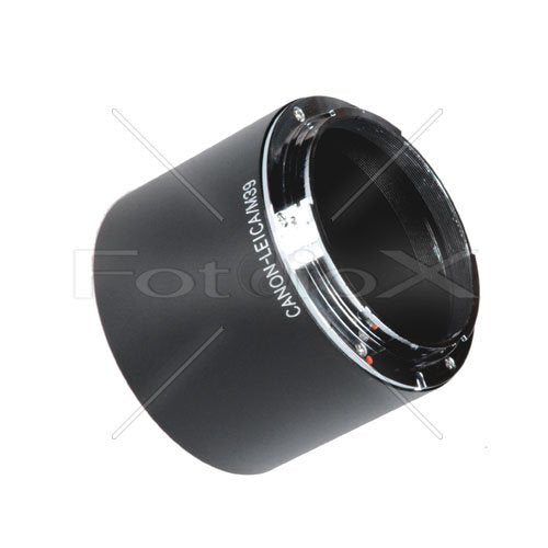 Fotodiox Pro Lens Mount Adapter, Leica Visoflex M39 Lens to Canon EOS Camera Mount Adapter, for Canon EOS 1D, 1DS, Mark II, III, IV, 1DC, 1DX, D30, D60, 10D, 20D, 20DA, 30D, 40D, 50D, 60D, 60DA, 5D, Mark II, Mark III, 7D, Rebel XT, XTi, XSi, T1, T1i, T...