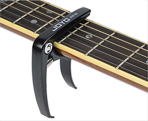 JOYO Light Capo for Acoustic and Electric Guitar - JCP-03 (Black) Black