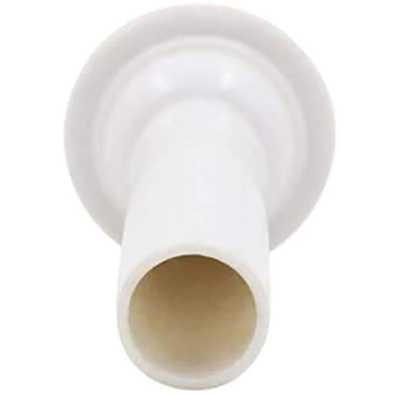 POFET 5pcs ABS Plastic Trumpet Mouthpiece for Trumpet Accessories - White