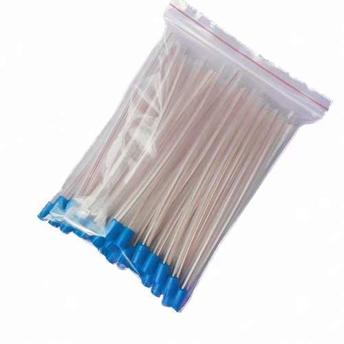 Global-Dental 100Pcs Disposable Saliva Ejector Suction Tips Aspirator Nozzles PVC
