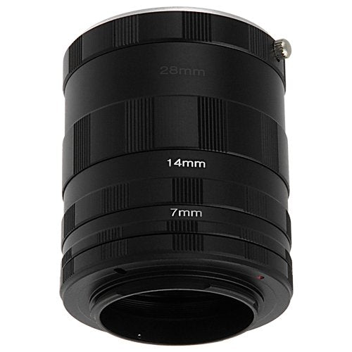 Fotodiox Macro Extension Tube Set for Extreme Close-up for Micro Four Thirds Cameras