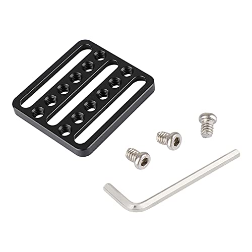 CAMVATE Universal Cheese Plate with 1/4"-20 Mounting Points for Photographic Accessory - 2824