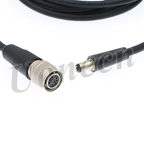 HR10A-10P-12S Cable for Sony XC75 Camera Hirose 12 pin Female to 5.5 2.5mm DC Cable 1.5 Meter.