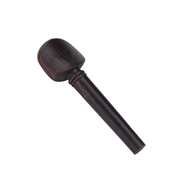 Vbest life Violin Tuning Pegs, Ebony Tuning Pegs with Endpin Set Replacement Parts for 4/4 Violins Musical Instruments