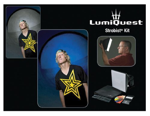 LumiQuest 9-Piece Colored Gel Strobist Kit LQ-132