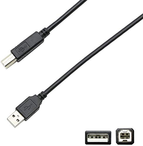 Piano to Computer Cable USB MIDI Cable Compatible for Yamaha PSR-E363 PSR-E463 P45 P125 MX88 EAD10 Drum Module,Casio Casiotone CT-S200BK CT-S200RD CTX700 CT-X3000