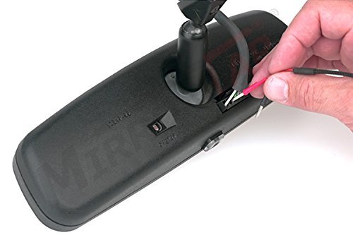 MirrorTap MTX-1010, RJ-11,10" Long Overall Length, Patented Radar Detector Power Cord with 2 Amp in-Line Fuse, Military Grade Taps, Made in USA RJ-11 - 10" Long