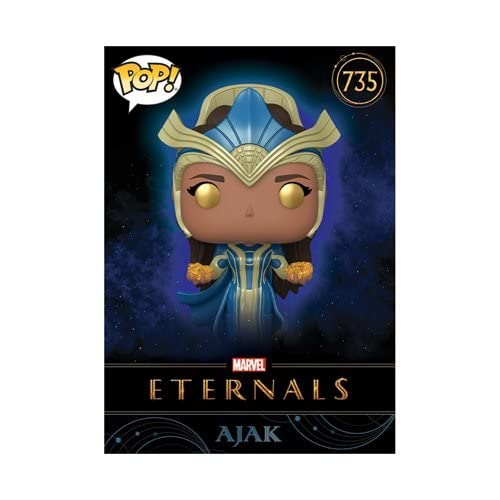 Eternals Ajak Pop! Vinyl Figure with Collectible Card - Entertainment Earth Exclusive