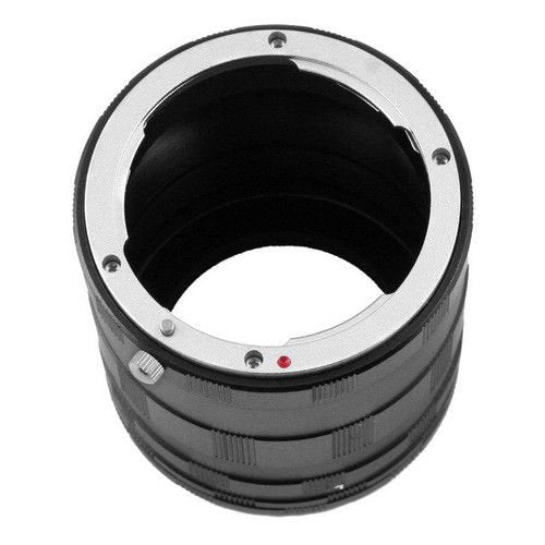 FocusFoto Macro Extension Tube Ring Set for Nikon F-Mount DSLR Camera Lens D7500 D7200 D7100 D7000 D90 D810 D800 D800E D750 D700 D600 D3200 D5100 D5200 D5300 D5500 D5600 D4 D3 for Close-up Photography