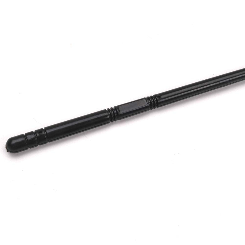 MUPOO Flute Cleaning Rod with Cleaning Cloth, Black