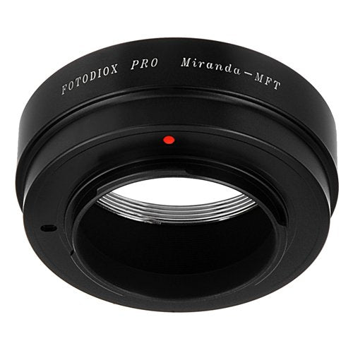 Fotodiox Pro Lens Mount Adapter, for Miranda Lens to Olympus Panasonic Micro Four Third (MFT) Mirrorless Cameras