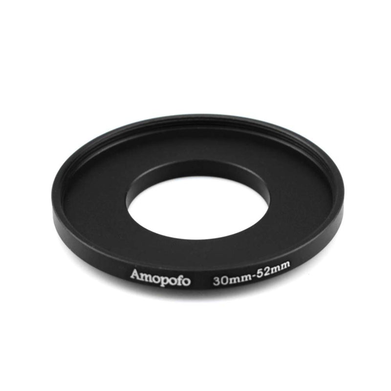 30mm to 52mm Camera Filters Ring Compatible All 30mm Camera Lenses or 52mm UV CPL Filter Accessory,30-52mm Camera Step Up Ring 30 to 52mm Step Up Ring Adapter