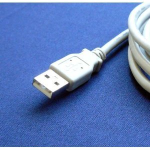 HP Photosmart C7280 All-in-One Photo Printer Compatible USB 2.0 Cable Cord for PC, Notebook, Macbook - 6 feet White - Bargains Depot