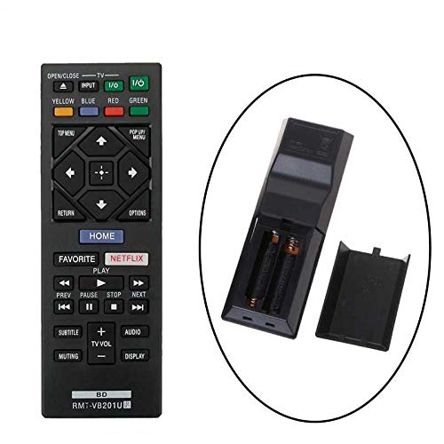 Replacement RMT-VB201U Remote for Sony Blu-ray DVD Player BDP-S1700CA BDP-S3700