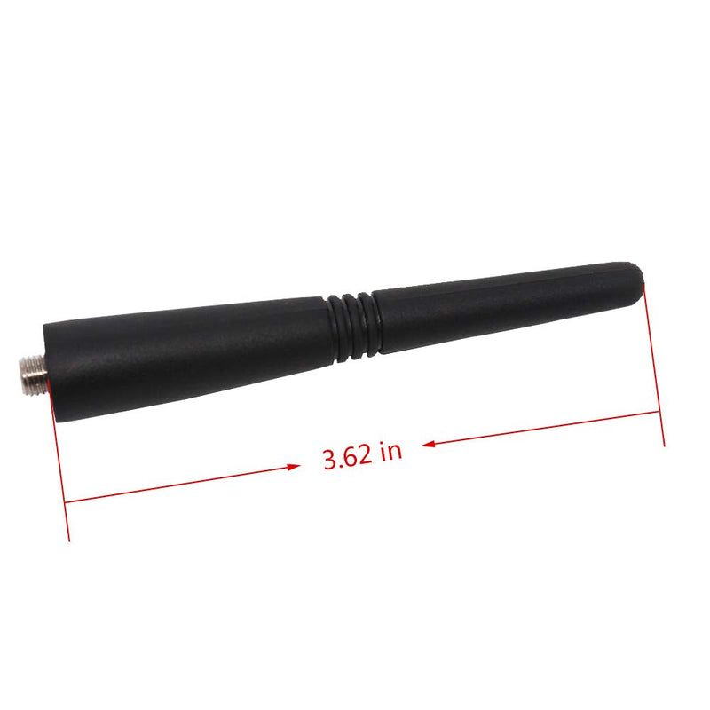 UHF Antenna Compatible for Motorola HT750 HT1250 HT1550 PR400 CP200 CP200D EX500 EX600 CP040 P1225 PMAE4003A PMAE4003 403-470MHz 3.5 Inch (3 Pack)