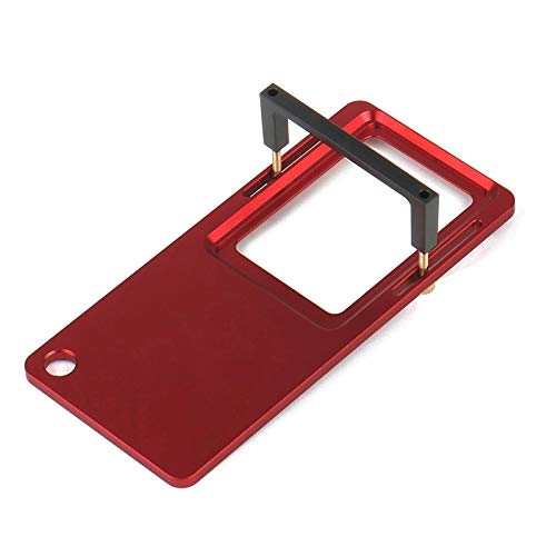 Hooshion Aluminium Alloy Gimbal Mount Gimbal Switch Mount Plate Adapter Extension Mount for Gopro Hero 8/7/6/5/4/3 OSMO Action/AKASO EK7000 4K Combine with OSMO Mobile 2/3 Zhiyun Smooth (Red) Red