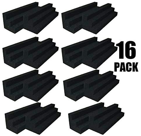 [AUSTRALIA] - YDHTDLHC 16 PACK Studios or Home Theater Column Acoustic Wedge Studio Foam Corner Block Finish Corner Wall made in China 