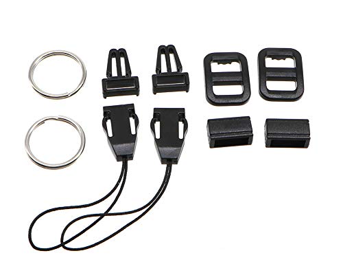 HITHUT Quick Release Camera Neck Strap Shoulder Strap Belt for Mirrorless Digital Cameras Climbing Rope with Quick Release QD Loops Connector with O-Ring Adjustable Length 30-53inch Black