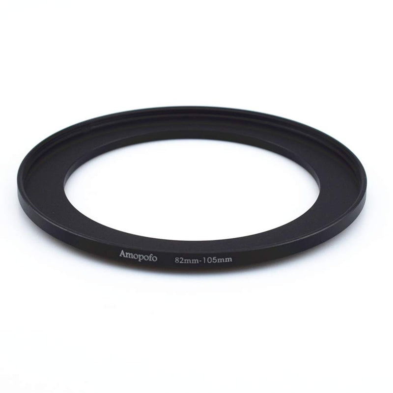 [AUSTRALIA] - 82mm-105mm Metal Ring/82mm to 105mm Step Up Ring for Filters,Made of CNC Machined with Matte Black Electroplated Finish,Compatible with All 82mm Camera Lenses & 105mm Accessories 82 to 105mm Step Up Ring Adapter 