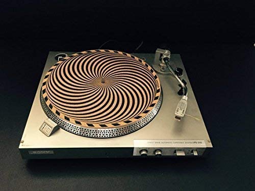 [AUSTRALIA] - Taz Studio: Premium Turntable Slipmat - Specially Designed Cork./ Psychedelic Geometric Storm 