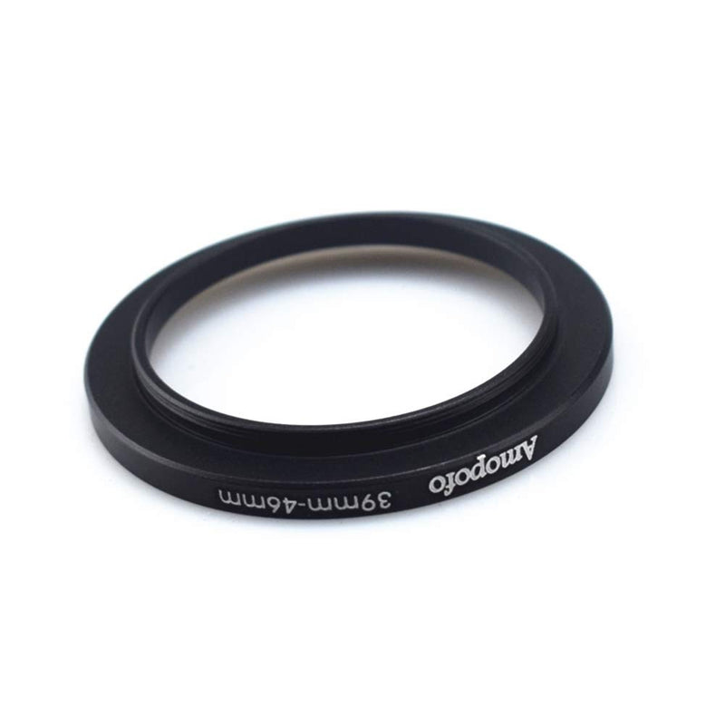 39mm to 46mm Camera Filters Ring Compatible All 39mm Camera Lenses or 46mm UV CPL Filter Accessory 39 to 46mm Step Up Ring Adapter