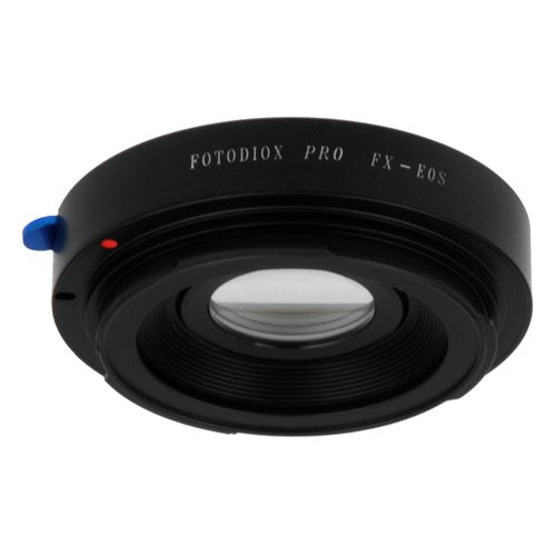 Fotodiox PRO Lens Mount Adapter, 35mm Fuji Fujica X-Mount Lenses to Canon EOS EF Mount DSLR Camera Body Single