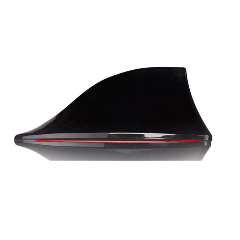 [AUSTRALIA] - Special Car Shark Fin Antenna AM/FM Radio Signal Roof Aerial for Mitsubishi Outlander ASX Lancer Evolution Pajero Eclipse Grandis with Adhesive Base (Black) Black 